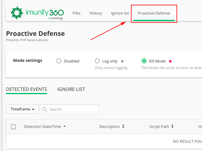 KDKTEC_Web_Hosting_Imunify360_Security_Protection_Service_Activation_Screen