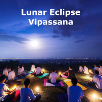 Lunar Eclipse Vipassana Event Invitation May 2023