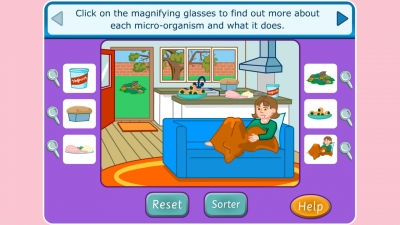 Free Interactive Fun Online Science Games for Kids - Microorganisms