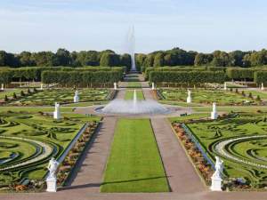 The splendid Herrenhausen Gardens of Hanover