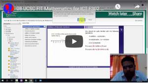 8-UCSC FIT Mathematics for ICT F302 Topic 1 Basic Mathematical Operations Adding Like Fractions
